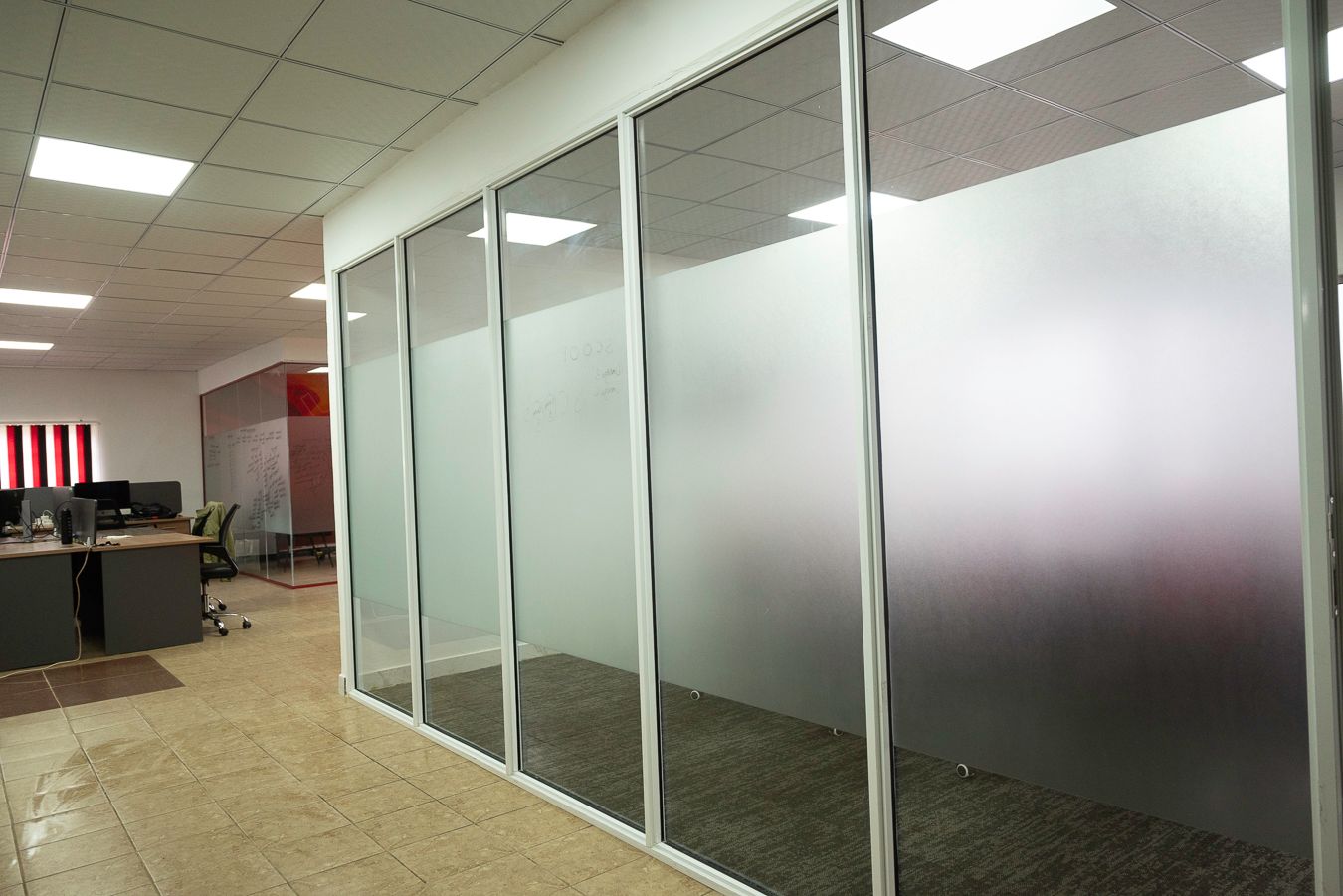 Glass Partition Workspace Upgrade project preview